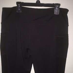 Nike Black Leggings with Mesh and Pockets